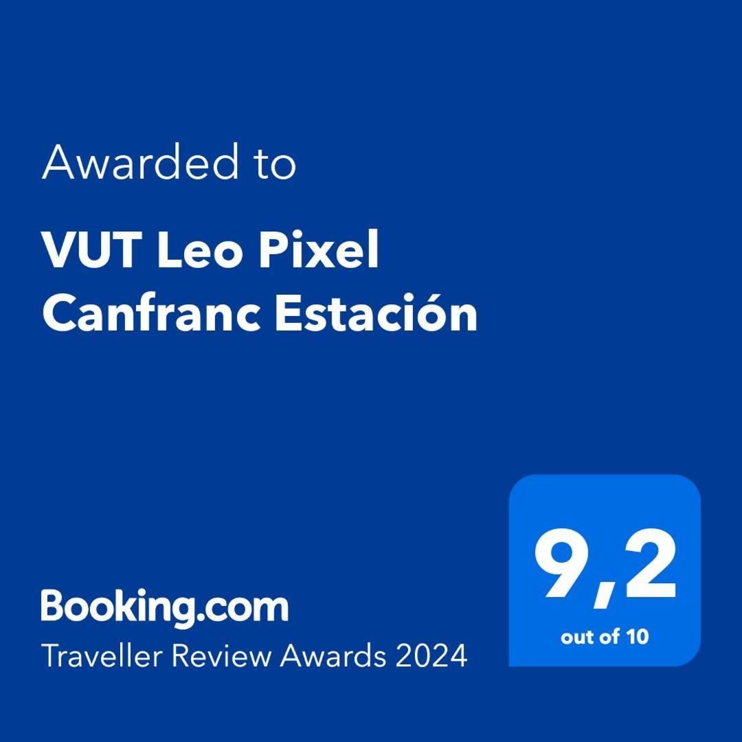 Апартаменти "Leo Pixel" Avairent Canfranc Estacion Екстер'єр фото